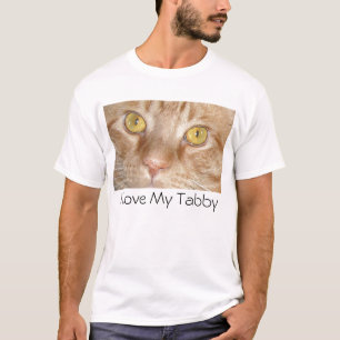 Camiseta Amo Mi Gato Tabby