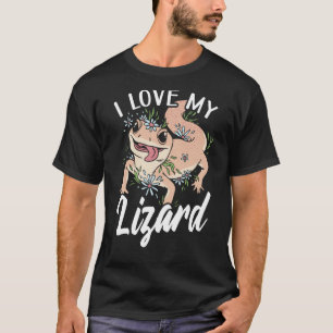 Camiseta Amo Mi Gecko Animal Lizard Lizard