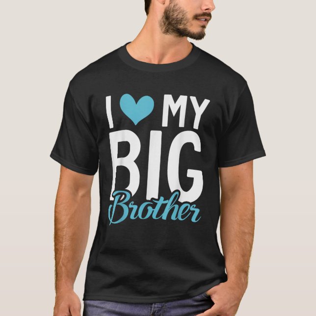 Camiseta Amo mi Gran Hermano T Shirt (Anverso)