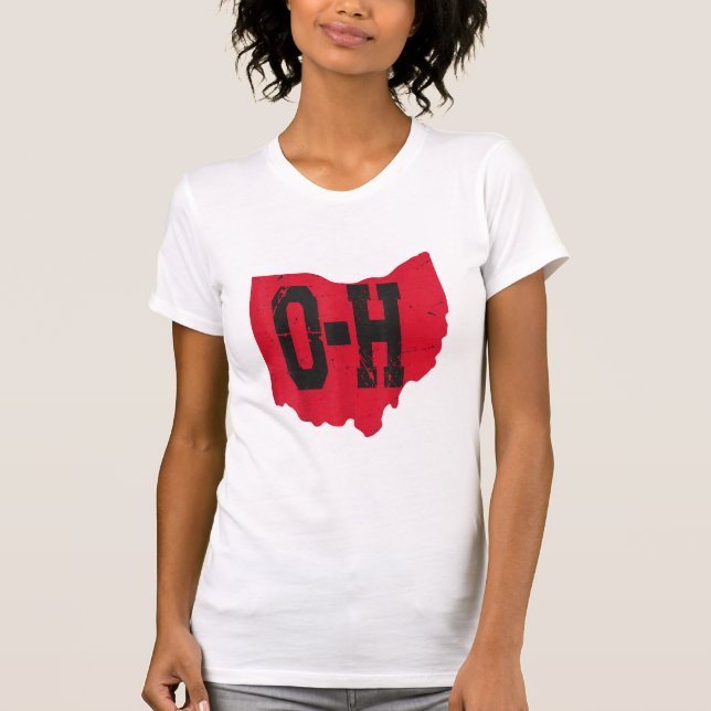 Camiseta Amo Mi Guión Hogar Ohio Buckeye State (Anverso)