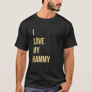 Camiseta Amo Mi Hammy - Cuadídamente Hamster