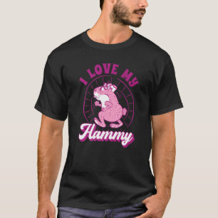 Camiseta Amo Mi Hammy House Mascotas Hamster