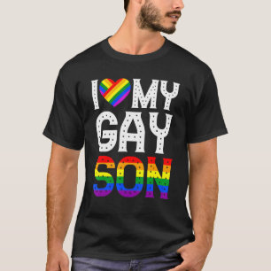 Camiseta Amo Mi Hijo Gay Orgullo Gay Lgbt Madre Lesbiana Pa