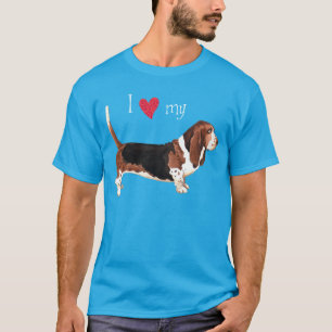 Camiseta Amo mi Hound Basset
