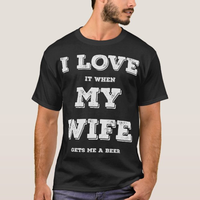 Camiseta Amo mi humor de la esposa (Anverso)
