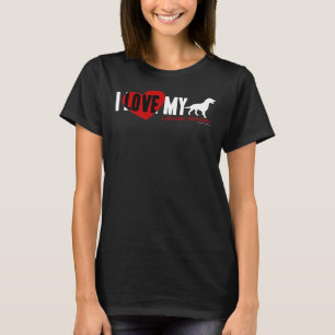 Camiseta Amo Mi Labrador Recuperador 213