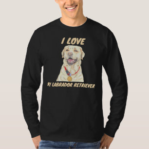 Camiseta Amo Mi Labrador Recuperador 214