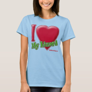 Camiseta Amo mi lagarto