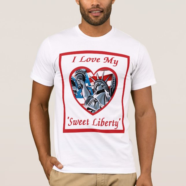 Camiseta Amo mi libertad dulce (Anverso)