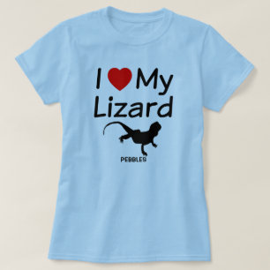 Camiseta Amo Mi Lizard