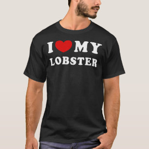 Camiseta Amo Mi Lobster, Corazón Mi Lobster