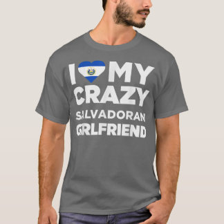 Camiseta Amo Mi Loca Girona Salvadoreña El Salvador