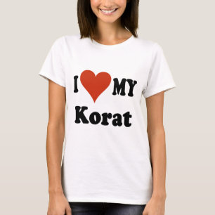 Camiseta Amo mi mercancía del gato de Korat