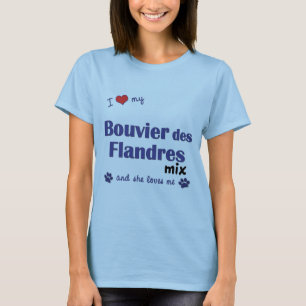Camiseta Amo mi mezcla del DES Flandres de Bouvier (el