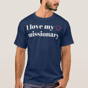 Camiseta Amo Mi Misionero LDS Mormon Premium