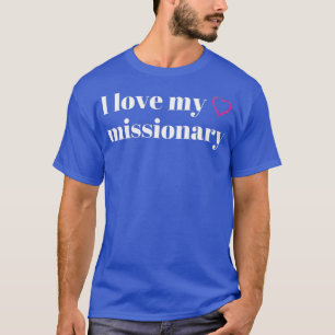 Camiseta Amo Mi Mormón Misionero LDS
