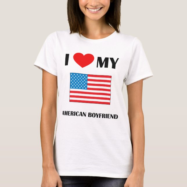 Camiseta Amo mi muñeca americana de las señoras del novio (Anverso)
