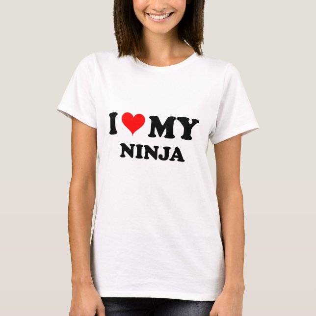 Camiseta Amo mi Ninja (Anverso)
