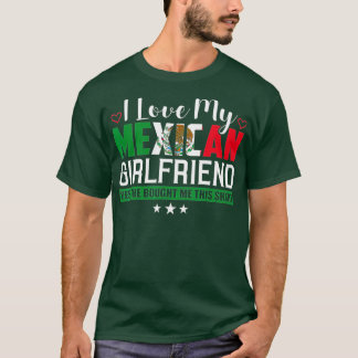Camiseta Amo Mi Novia Mexicana Sarcástica México