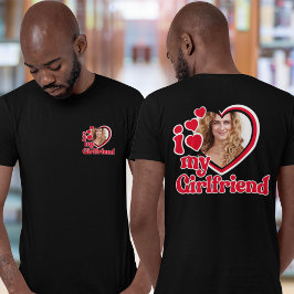 Camiseta Amo Mi Novia Personalizado Pocket