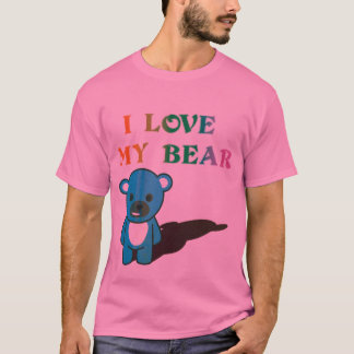Camiseta Amo mi oso