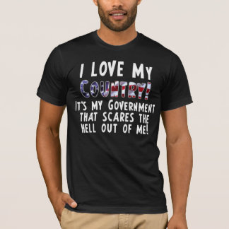 Camiseta Amo mi país - Obama anti