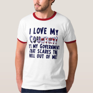 Camiseta Amo mi país - Obama anti