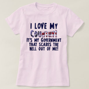 Camiseta Amo mi país - Obama anti
