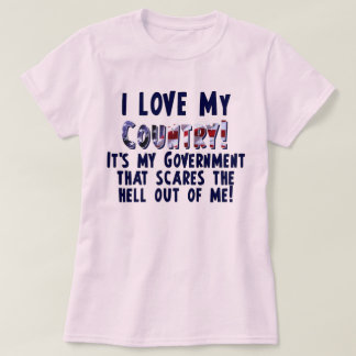 Camiseta Amo mi país - Obama anti