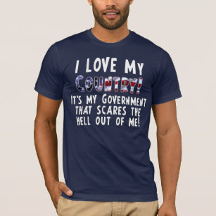 Camiseta Amo mi país - Obama anti