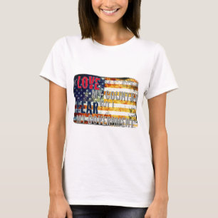 Camiseta Amo mi país pero temo a mi gobierno
