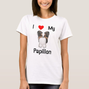 Camiseta Amo mi Papillon (la imagen)