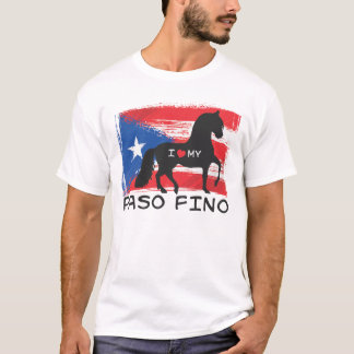 Camiseta Amo mi Paso puertorriqueño Fino