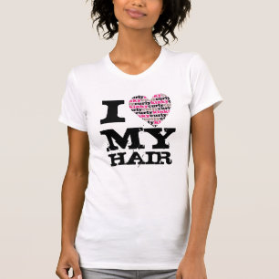 Camiseta Amo MI pelo - kinkycurlyheart