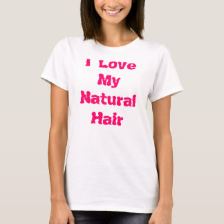Camiseta Amo mi pelo natural