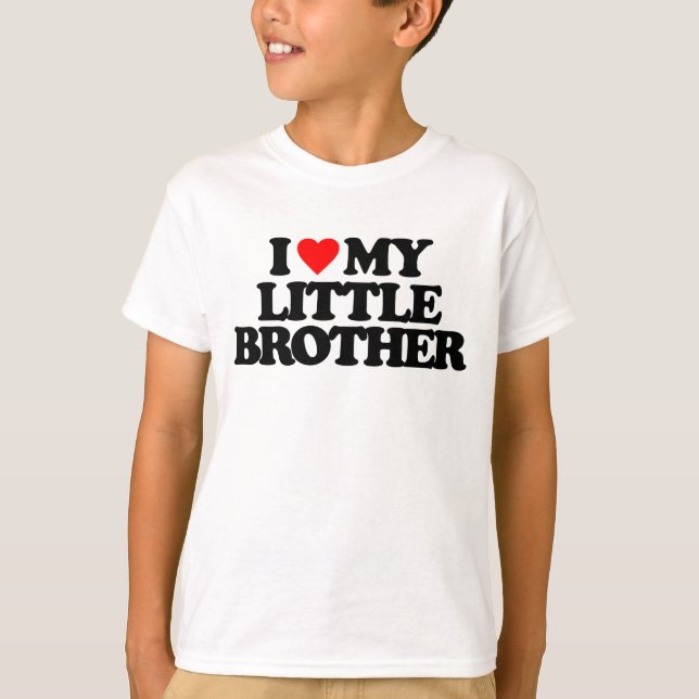 CAMISETA AMO MI PEQUEÑO BROTHER (Anverso)