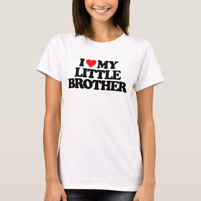 CAMISETA AMO MI PEQUEÑO BROTHER (Anverso)