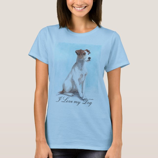 Camiseta Amo mi perro (Anverso)