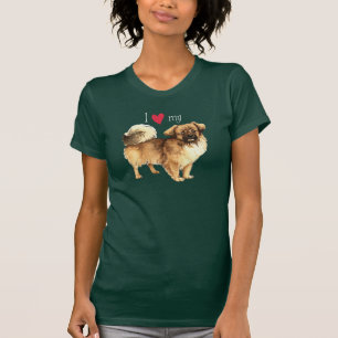 Camiseta Amo mi perro de aguas tibetano