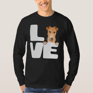 Camiseta Amo Mi Perro Fox Terrier De Wire