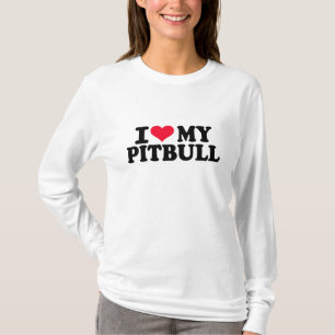 Camiseta Amo mi Pitbull