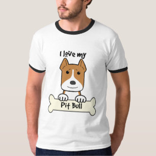 Camiseta Amo mi Pitbull