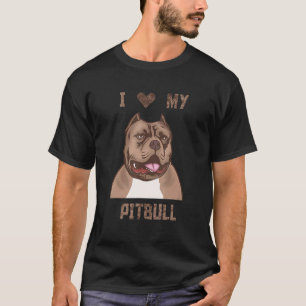 Camiseta Amo Mi Pitbull