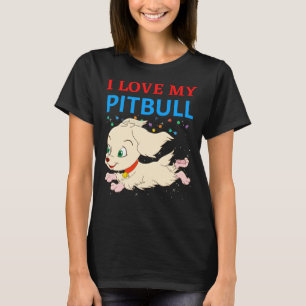 Camiseta Amo Mi Pitbull 19