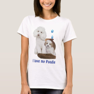Camiseta Amo mi Poodle