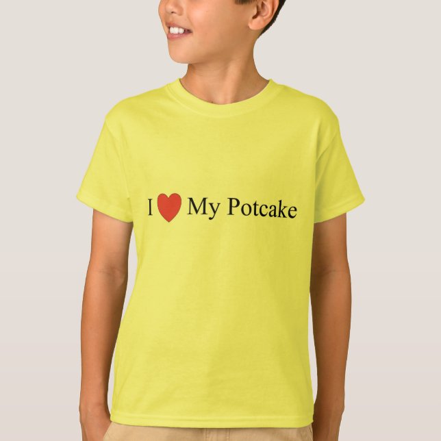 Camiseta Amo mi Potcake (Anverso)