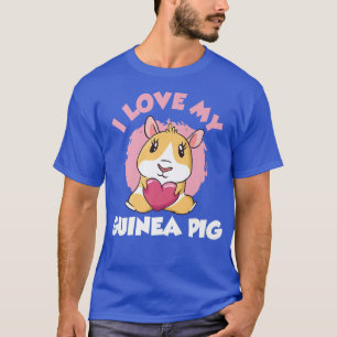 Camiseta Amo Mi Prima De Cerdo De Guinea