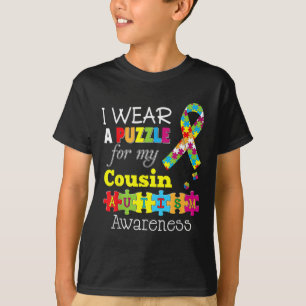 Camiseta Amo Mi Primo Autista El Día De Concienciación Sobr