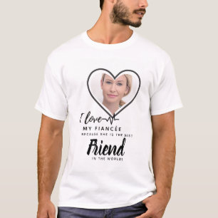 Camiseta Amo Mi prometida - Mejor Amigo Personalizado