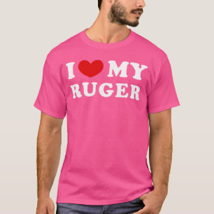 Camiseta Amo mi Ruger Me encanta mi Ruger vintage